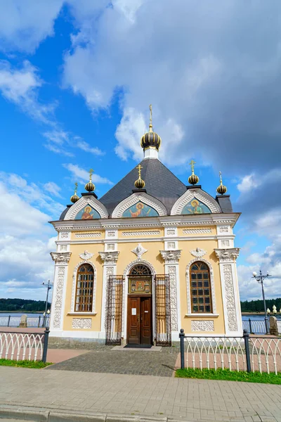 Rybinsk Rusland Kapel Ter Ere Van Sint Nicolaas Wonderwerker — Stockfoto