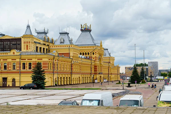 Nizjnij Novgorod Russland August 2020 Nizjnij Novgorods Marked Sommer – stockfoto