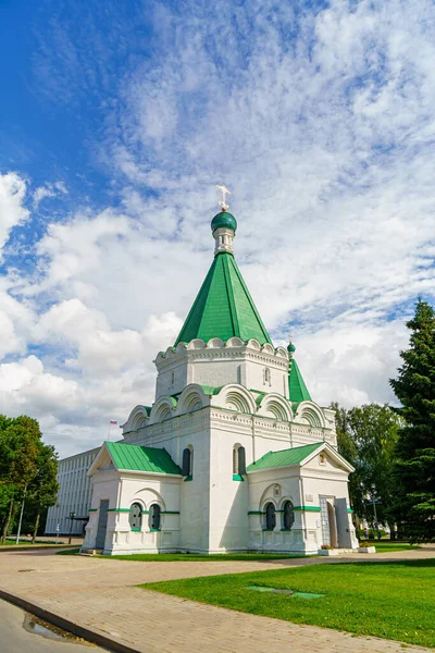 Nischni Nowgorod Russland August 2020 Kathedrale Des Erzengels Michael Kreml — Stockfoto