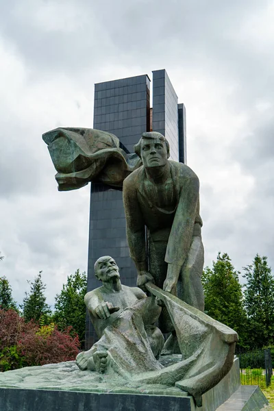 Ivanovo Rusland Augustus 2020 Monument Voor Strijders Van Revolutie Van — Stockfoto