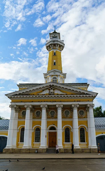 Kostroma Rusland Augustus 2020 Brandkolom Historisch Architectonisch Kunstmuseum Reserve Van — Stockfoto