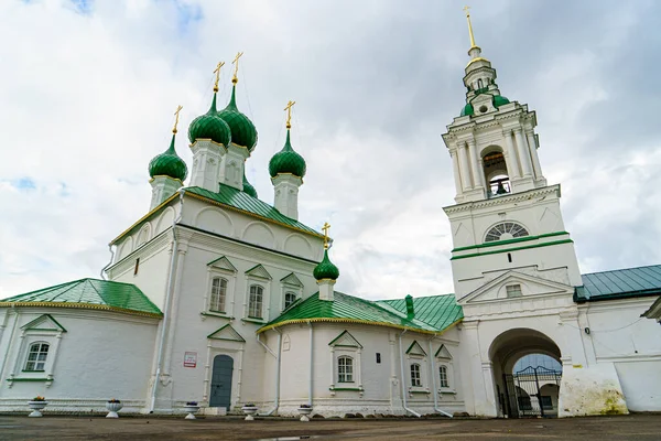 Kostroma Ryssland Augusti 2020 Frälsarens Kyrka Inte Gjord Händer Shoppingarkad — Stockfoto