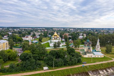 Uglich, Rusya. Vaftizci Yahya 'nın Doğumu Kilisesi, Diriliş Manastırı, Diriliş Katedrali
