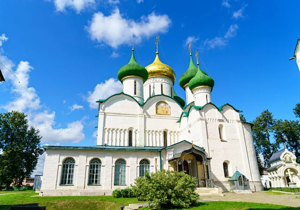 Suzdal Rusia Monasterio Spaso Evfimiev Monasterio Masculino Catedral Transfiguración —  Fotos de Stock