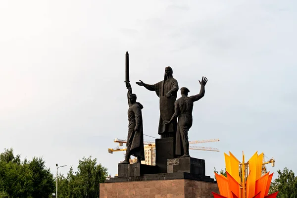 Perm Russland August 2020 Denkmal Für Die Helden Von Front — Stockfoto