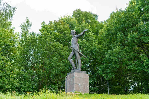 Pereslavl Zalessky Russia August 2020 Monument Peter Museum Boat Peter — 스톡 사진