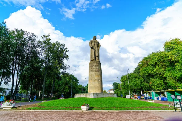 Kostroma Rusia Agosto 2020 Monumento Susanin Arcade Compras — Foto de Stock