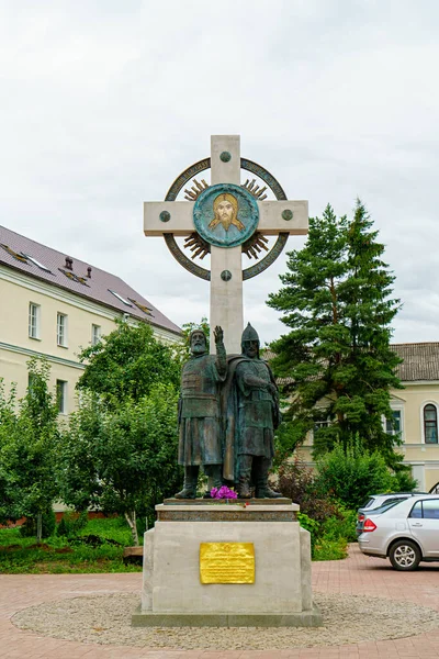 Yaroslavl Russia Agosto 2020 Monumento Minin Pozharsky — Foto Stock