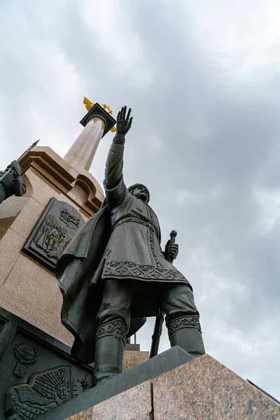 Jaroslawl Russland August 2020 Strelka Park Denkmal Zum 1000 Jahrestag — Stockfoto