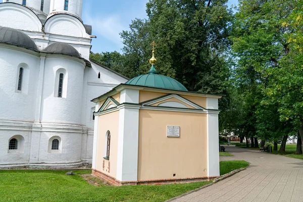 Yaroslavl Russia August 2020 Chapel Tryphon Spaso Preobrazhensky Monastery — Stock Photo, Image