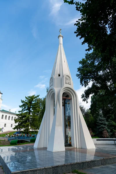 Yaroslavl Rusland Augustus 2020 Kapel Van Kazan Ikoon Van Moeder — Stockfoto