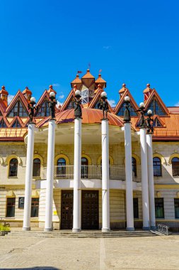 Voronezh, Rusya - 23 Ağustos 2020: Voronezh Devlet Kukla Tiyatrosu V.A. Volkhovsky