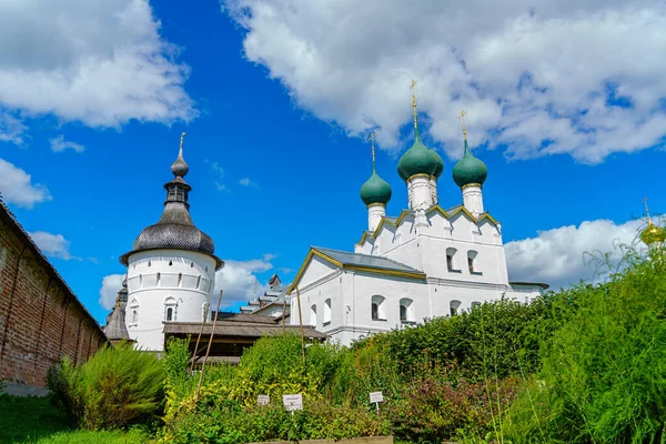 Rostov Ρωσία Αυγούστου 2020 Εκκλησία Γρηγορίου Του Θεολόγου Φαρμακευτικός Κήπος — Φωτογραφία Αρχείου