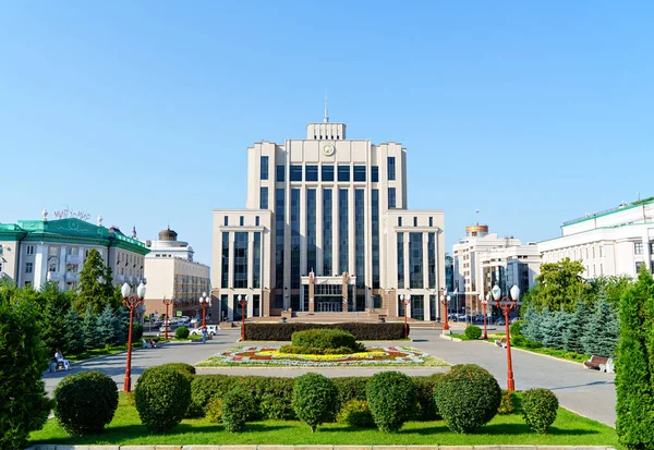 Kazan Rusya Ağustos 2020 Kazan Rusya Tataristan Cumhuriyeti Bakanlar Kurulu — Stok fotoğraf