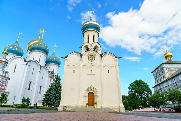 Sergiev Posad Russia August 2020 Church Descent Holy Spirit 圣Trinity — 图库照片