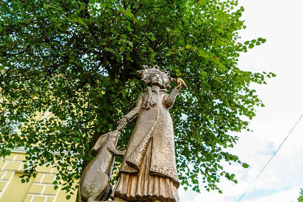 Kostroma Rússia Agosto 2020 Monumento Donzela Neve Praça Susaninskaya — Fotografia de Stock