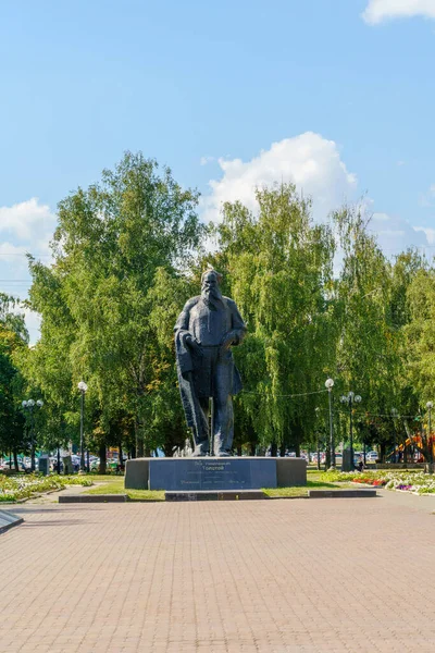 Tula Russland August 2020 Tolstoi Denkmal Denkmal — Stockfoto