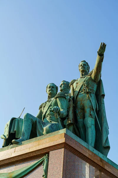 Noworossijsk Russland September 2020 Denkmal Die Gründer Von Noworossijsk Raevsky — Stockfoto