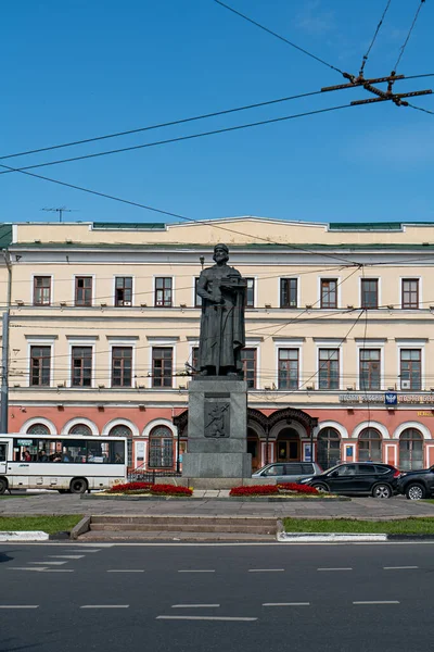 Yaroslavl Rusland Augustus 2020 Monument Voor Jaroslav Wijze — Stockfoto