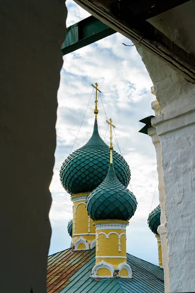 Uglich Russia Transfiguration Cathedral Uglich Kremlin Stock Photo