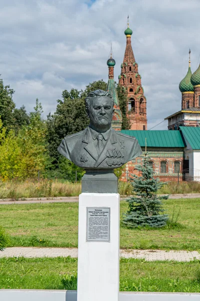 Yaroslavl Ryssland Augusti 2020 Monument Till Det Zaitsev Minnesgränd För — Stockfoto