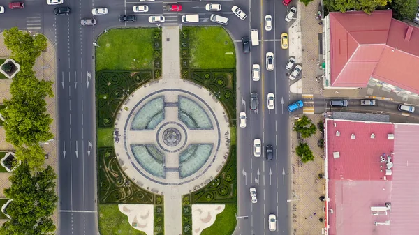 Krasnodar Rusia Alexandrovsky Boulevard Monumento Santa Mártir Catalina Con Una — Foto de Stock