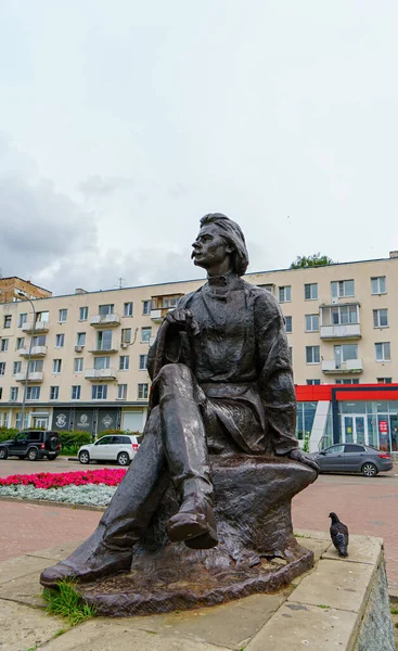 Nižnij Novgorod Rusko Srpna 2020 Památník Mladého Maxima Gorkyho — Stock fotografie