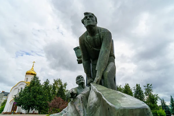 伊凡诺沃 俄罗斯 2020年8月12日 1905年革命战士纪念碑 — 图库照片