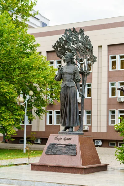 ロシアのクラスノダール 2020年8月27日 クララ ルチコ 記念碑 記念碑 — ストック写真