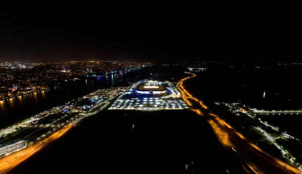 Rosztov Don Oroszország Augusztus 2020 Rosztov Arena Vagy Rosztov Arena — Stock Fotó