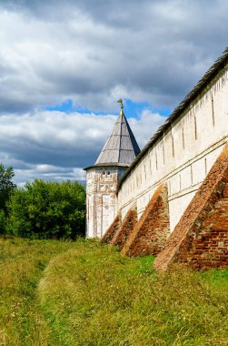 Pereslavl-Zalessky, Rusya. Kuzeybatı Kulesi. Goritsky Varsayım Manastırı