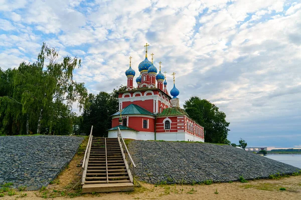 Углич Росія Церква Димитрія Царевича Про Кров — стокове фото