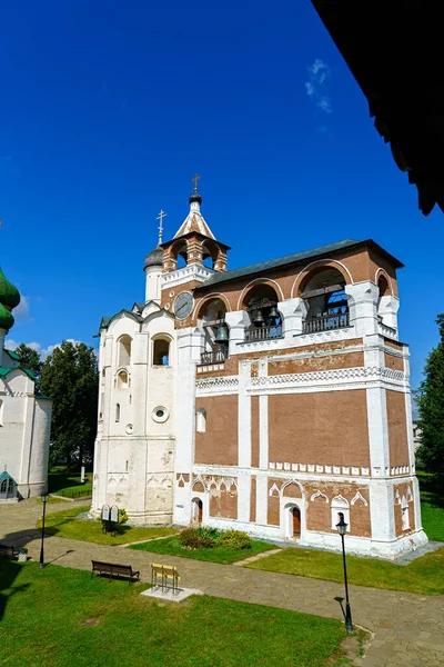 Susdal Russland Spaso Evfimiev Kloster Männerkloster Glockenturm Der Geburt Johannes — Stockfoto