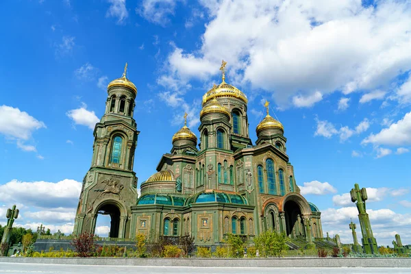 Região Moscovo Rússia Catedral Ressurreição Cristo Templo Principal Das Forças — Fotografia de Stock