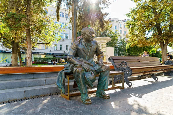 Nizhny Novgorod Rússia Agosto 2020 Monumento Evstigneev — Fotografia de Stock