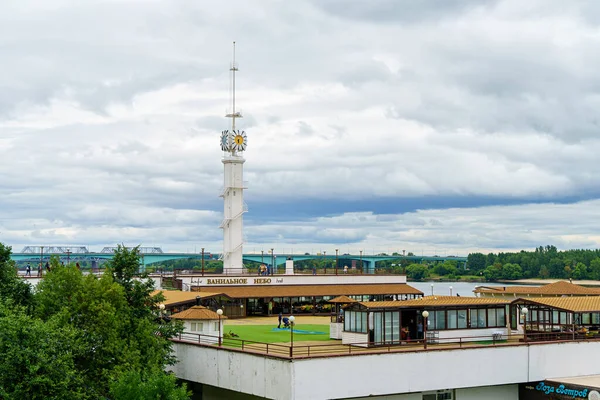 Jaroszlavl Oroszország 2020 Augusztus Vanília Egy Étterem Torony Yarosavl Címerével — Stock Fotó