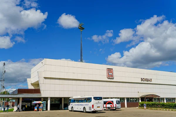 Rostov Rusland Augustus 2020 Busstation Rostov — Stockfoto