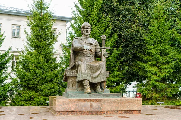 Kostroma Rusia Agosto 2020 Monumento Yuri Dolgoruky — Foto de Stock