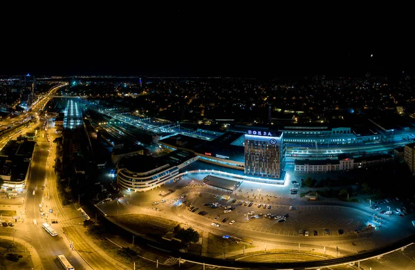 Rostov Don Rosja Sierpnia 2020 Dworzec Kolejowy Rostov Glavniy Panorama — Zdjęcie stockowe