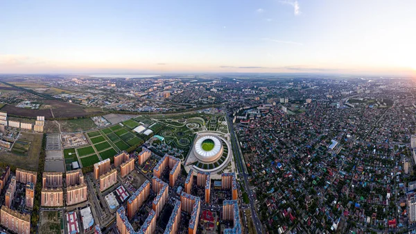 Krasnodar Russland August 2020 Krasnodar Fußballstadion Des Gleichnamigen Klubs Der — Stockfoto