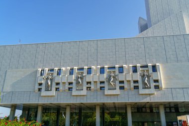 Rostov-on-Don, Rusya - 25 Ağustos 2020: Rostov Devlet Müzikal Tiyatrosu