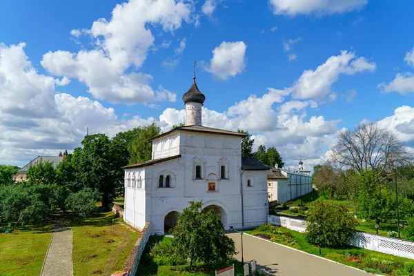 Suzdal Rusia Agustus 2020 Biara Spaso Evfimiev Biara Male Gerbang — Stok Foto