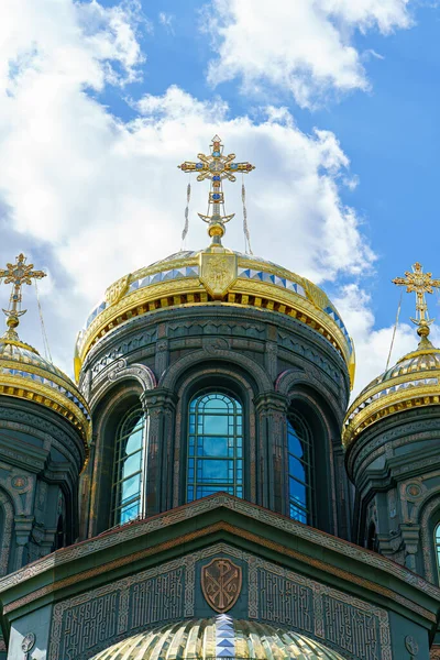 Région Moscou Russie Cathédrale Résurrection Christ Temple Principal Des Forces — Photo