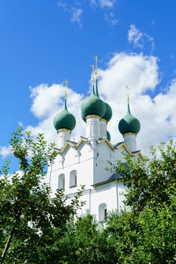 Rostov, Rusya. İlahiyatçı Gregory Kilisesi. Metropolitan Bahçesi. Rostov Kremlin