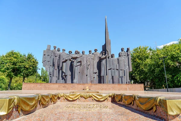 Voronezh Rusia Agosto 2020 Monumento Soldado Desconocido Victory Square — Foto de Stock