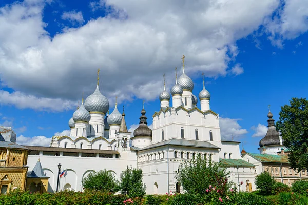 Rostov Rusko Kostel Vzkříšení Krista Kremlu Rostov Kreml — Stock fotografie