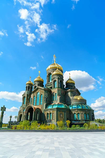 Região Moscovo Rússia Catedral Ressurreição Cristo Templo Principal Das Forças — Fotografia de Stock