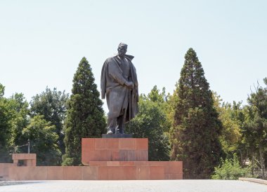 anıt sadriddin aini. Duşanbe, Tacikistan