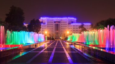 Tacikistan Ulusal Kütüphanesi. Duşanbe, Tacikistan