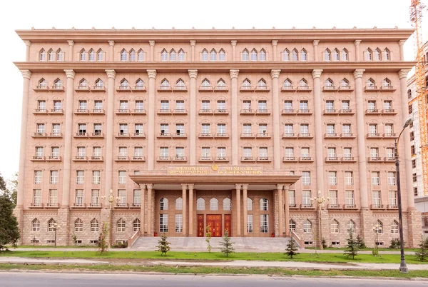 Tacikistan Cumhuriyeti Dışişleri Bakanlığı. dUSHA — Stok fotoğraf